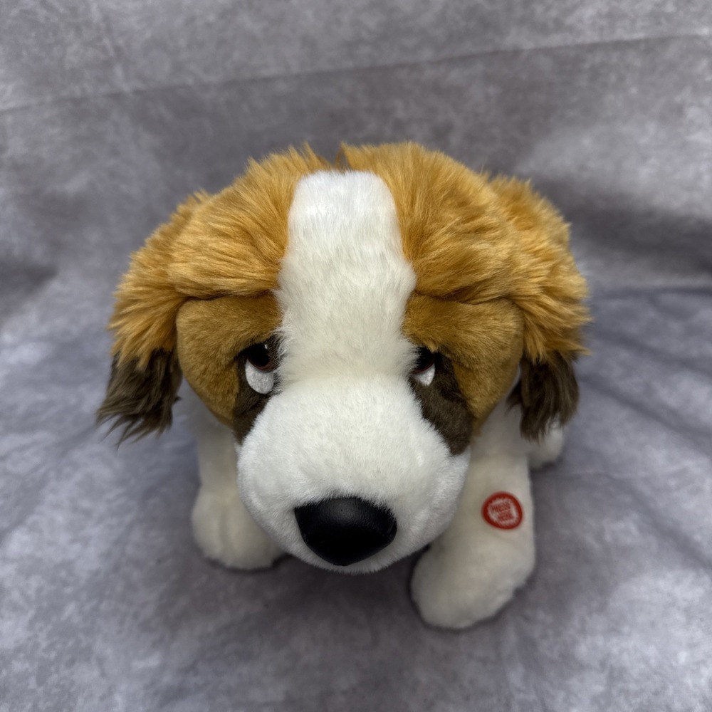 BARRY WONDERFUL St Bernard Singing Plush Barry White You're The First WORKS EUC